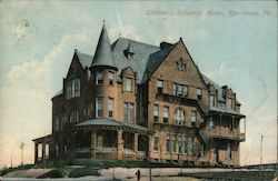 Children's Industrial Home Postcard