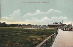 Harrisburg Athletic Ball Field Postcard