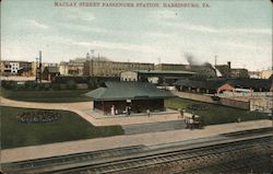 Maclay Street Passenger Station Harrisburg, PA Postcard Postcard Postcard