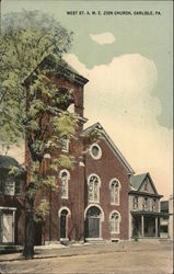 West St. A.M.E. Zion Church Postcard