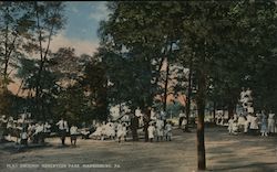 Play Ground, Reservoir Park Postcard