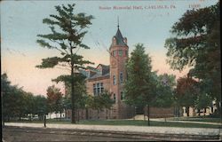 Bosler Memorial Hall Postcard