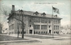 Child High School Postcard