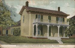 Borthplace of James Whitcomb Riley Postcard