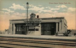 Frisco Depot Valley Park, MO Postcard Postcard Postcard