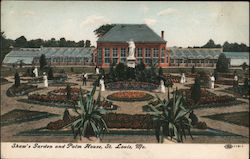 Shaw's Garden and Palm House Postcard