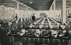 Mess Hall, Clinton Prison Postcard