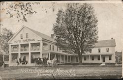 Hotel Sherman Moriah, NY Postcard Postcard Postcard