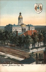 Missouri State Capitol Jefferson City, MO Postcard Postcard Postcard