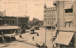 Pioneer Plaza El Paso, TX Postcard Postcard Postcard