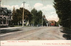 West Main Street Postcard