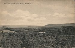 Pocono Knob From Buck Hill Falls Pennsylvania Postcard Postcard Postcard