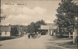 Main Street Eldred, NY Postcard Postcard Postcard