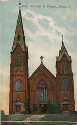 First M.E. Church Postcard