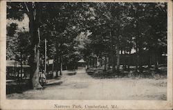 Narrows Park Cumberland, MD Postcard Postcard Postcard