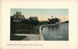 Residences on the Miami River Postcard
