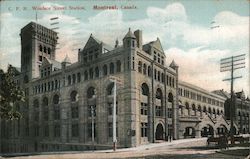Canadian Pacific Railway Windsor Street Station Montreal, QC Canada Quebec Postcard Postcard Postcard