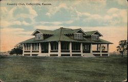 Country Club Coffeyville, KS Postcard Postcard Postcard