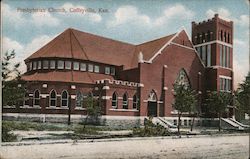 Presbyterian Church Coffeyville, KS Postcard Postcard Postcard