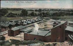 Yoke Vitrified Brick Plant Postcard
