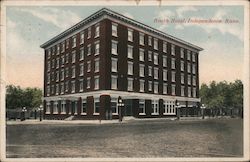 Booth Hotel Independence, KS Postcard Postcard Postcard