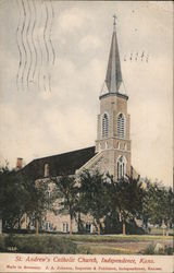 St. Andrew's Catholic Church Postcard