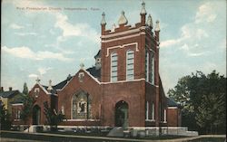 First Presbyterian Church Independence, KS Postcard Postcard Postcard