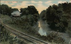 Hell's Bend near Fort Scott Kansas Postcard Postcard Postcard