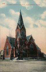 Presbyterian Church Fort Scott, KS Postcard Postcard Postcard