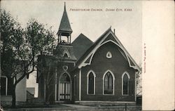 Presbyterian Church Dodge City, KS Postcard Postcard Postcard