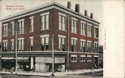 Masonic Temple Postcard