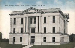 New Ford County Court House Dodge City, KS Postcard Postcard Postcard
