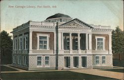 New Carnegie Library Fort Smith, AR Postcard Postcard Postcard