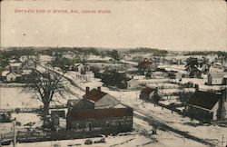 Bird's-Eye View of Benton, Looking North Arkansas Postcard Postcard Postcard