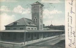 Cotton Belt Depot Postcard