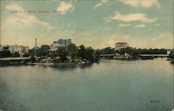 Lake Cliff Park Postcard