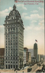 The Call and Humboldt Bank Bldgs Postcard