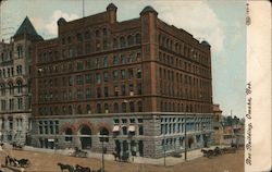 Bee Building Postcard