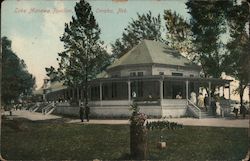 Lake Manawa Pavilion Omaha, NE Postcard Postcard Postcard