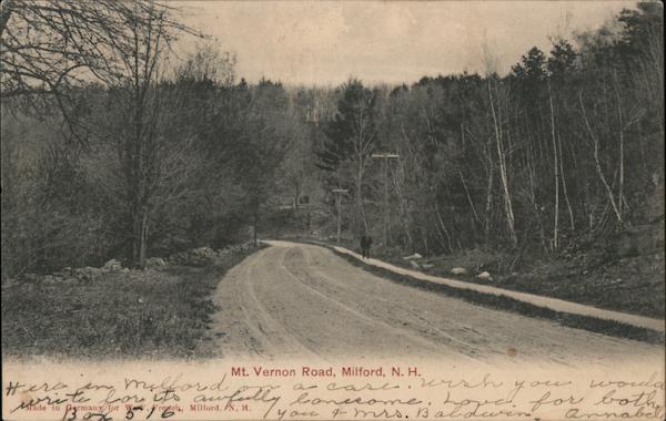 Mt. Vernon Road Milford New Hampshire