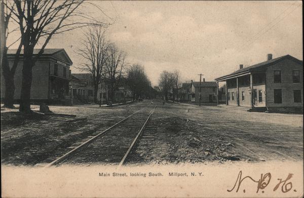 Main Street, Looking South Millport New York