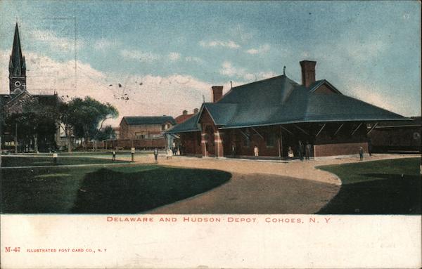 Delaware And Hudson Depot Cohoes New York