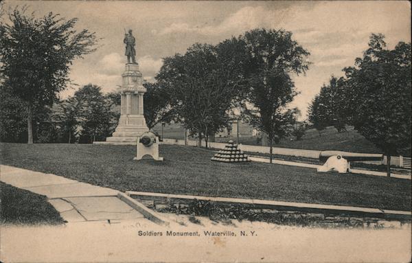 Soldiers Monument Waterville New York