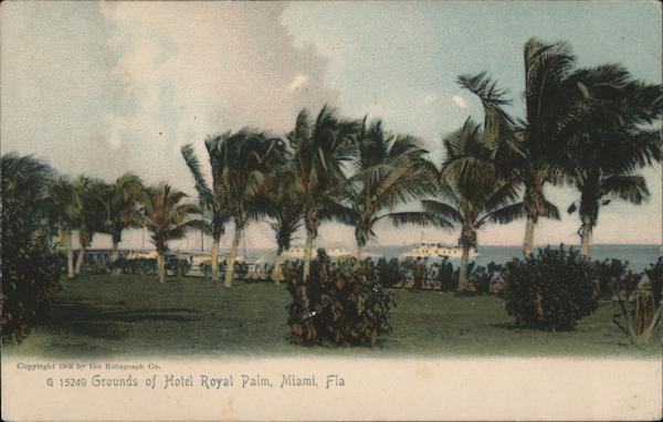 Grounds of Hotel Royal Palm Miami Florida