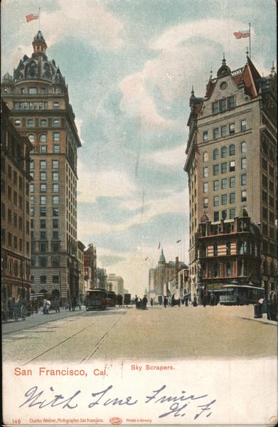 Sky Scrapers San Francisco California