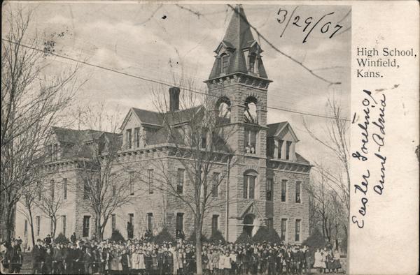 High School Winfield Kansas