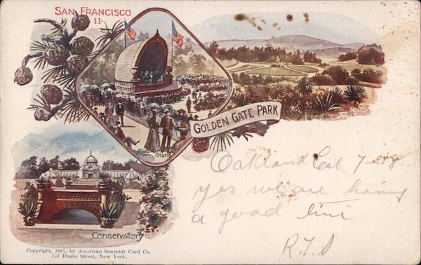 Golden Gate Park San Francisco California