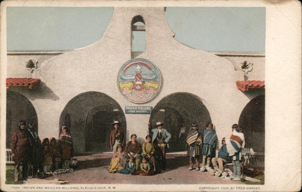 Indian and Mexican Building Albuquerque New Mexico