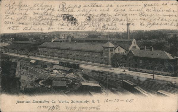 American Locomotive Co Works Schenectady New York
