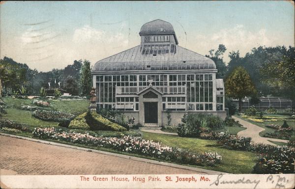 The Green House, Krug Park St. Joseph Missouri